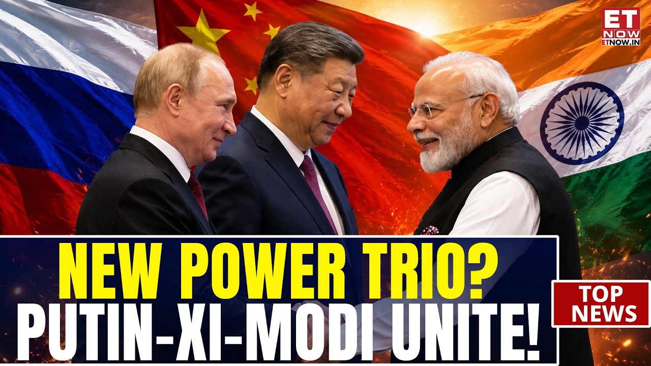 WESTERN DOMINANCE CHALLENGED? Putin-Xi-Modi Unite | ET Now | World News | Breaking News