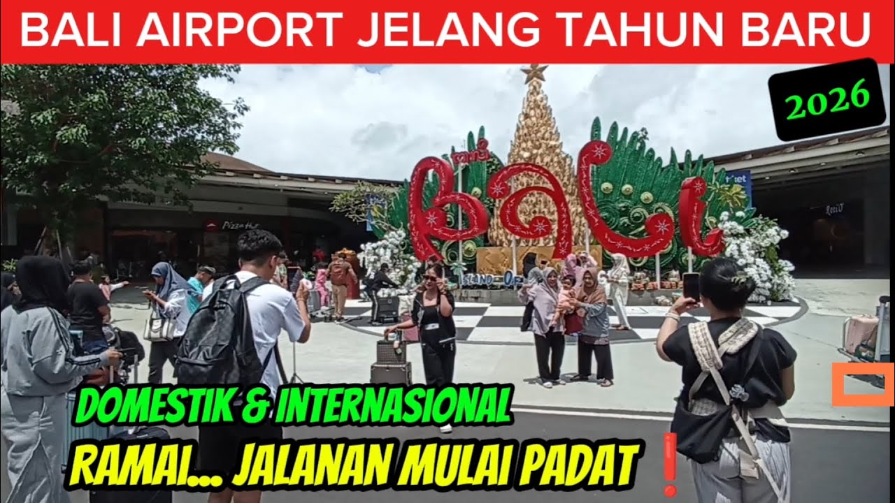 Bali Airport Ramai Jelang Akhir Tahun Apakah Akan Seramai Tahun Lalu?