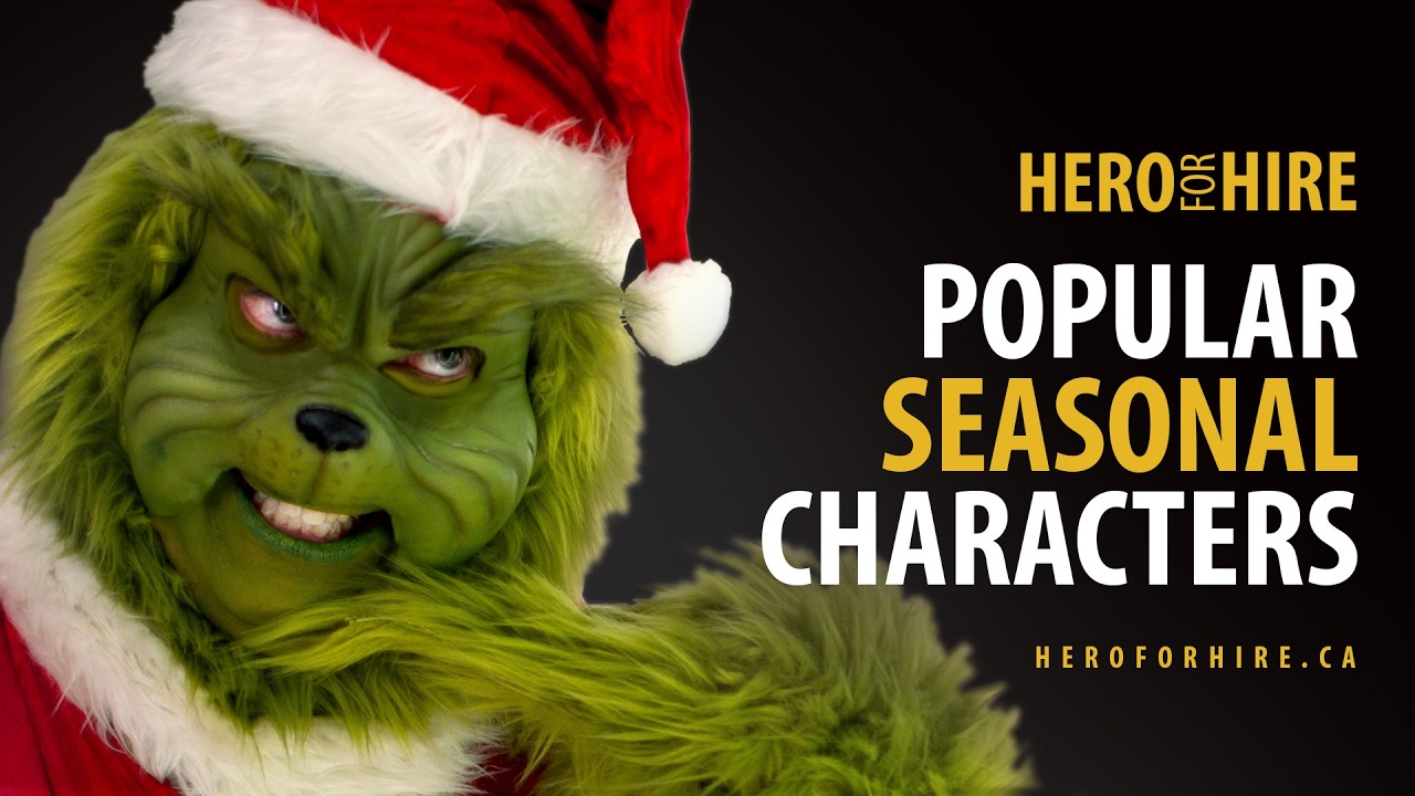 Seasonal costumed characters across Toronto and the GTA