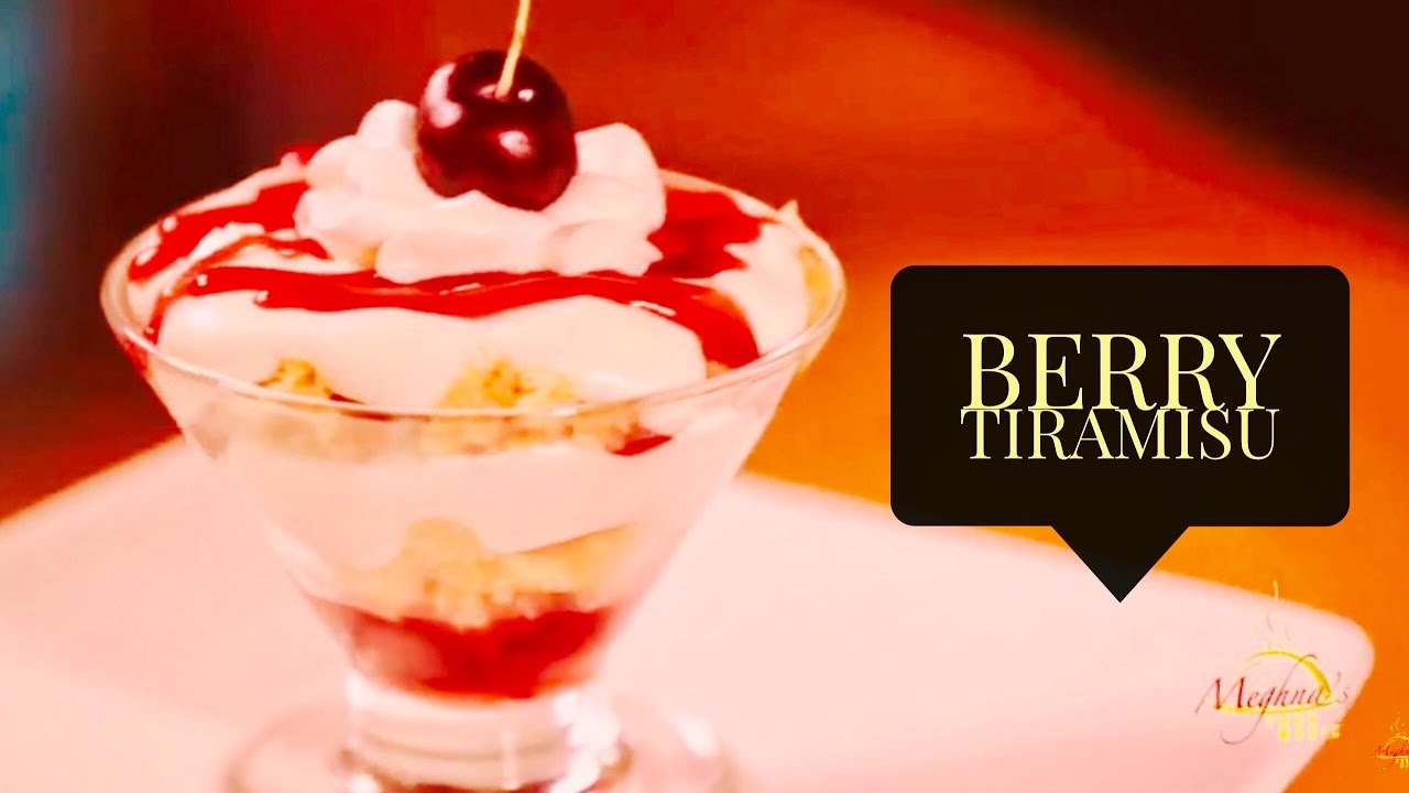 How to make Tiramisu with Berry Twist Recipe ∣ Meghna's Food Magic ∣ Pure Magic ∣ Ep #11
