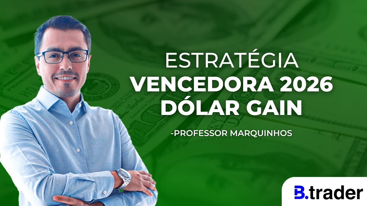 🔴COMO LUCRAR EM D&Oacute;LAR NA PR&Aacute;TICA | ESTRAT&Eacute;GIA 2026 | B. Trader