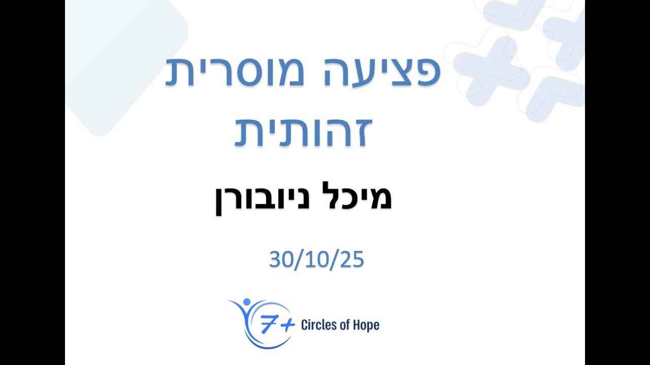 מיכל ניובורן - פציעה מוסרית זהותית - 30.11.25