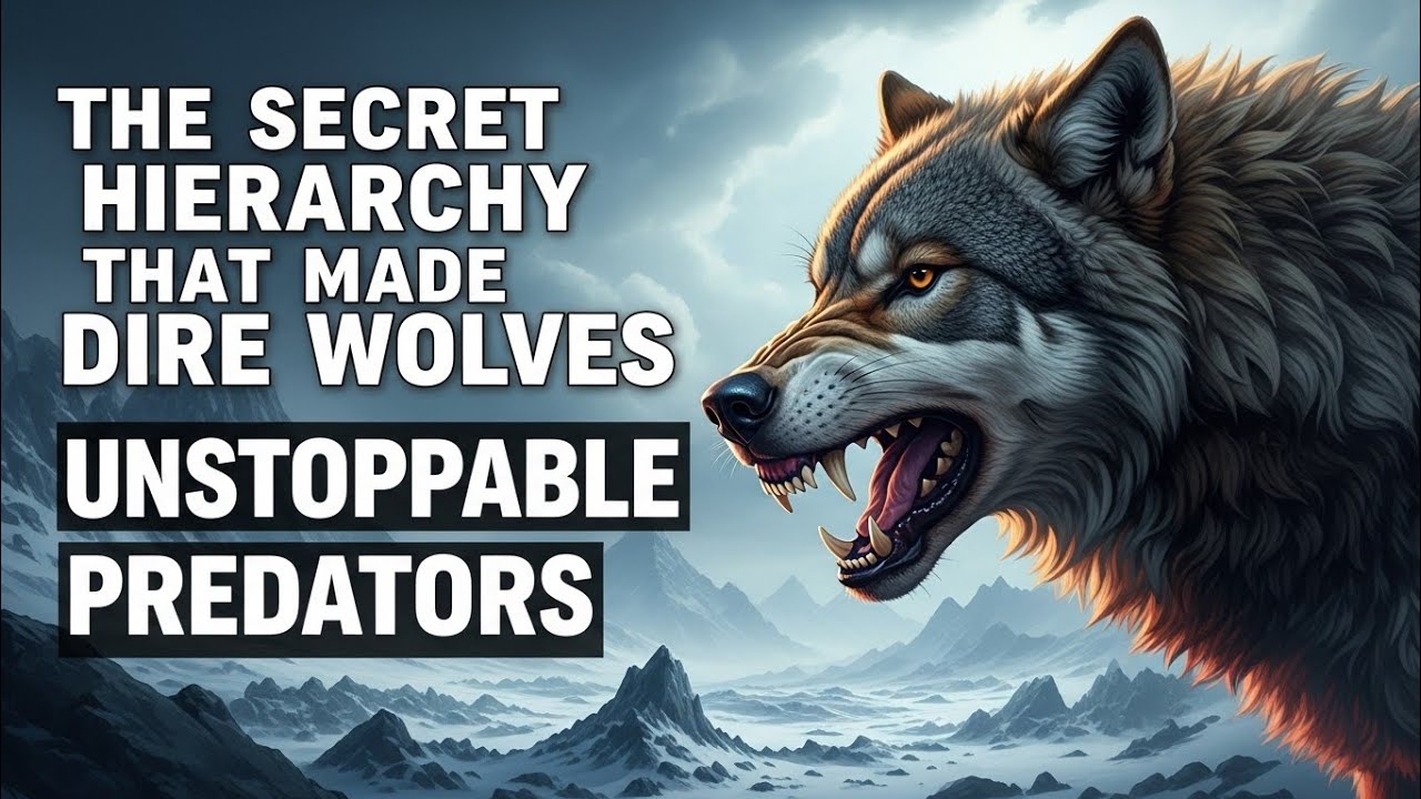 Why Dire Wolf Packs Were the Deadliest Hunters of the Ice Age