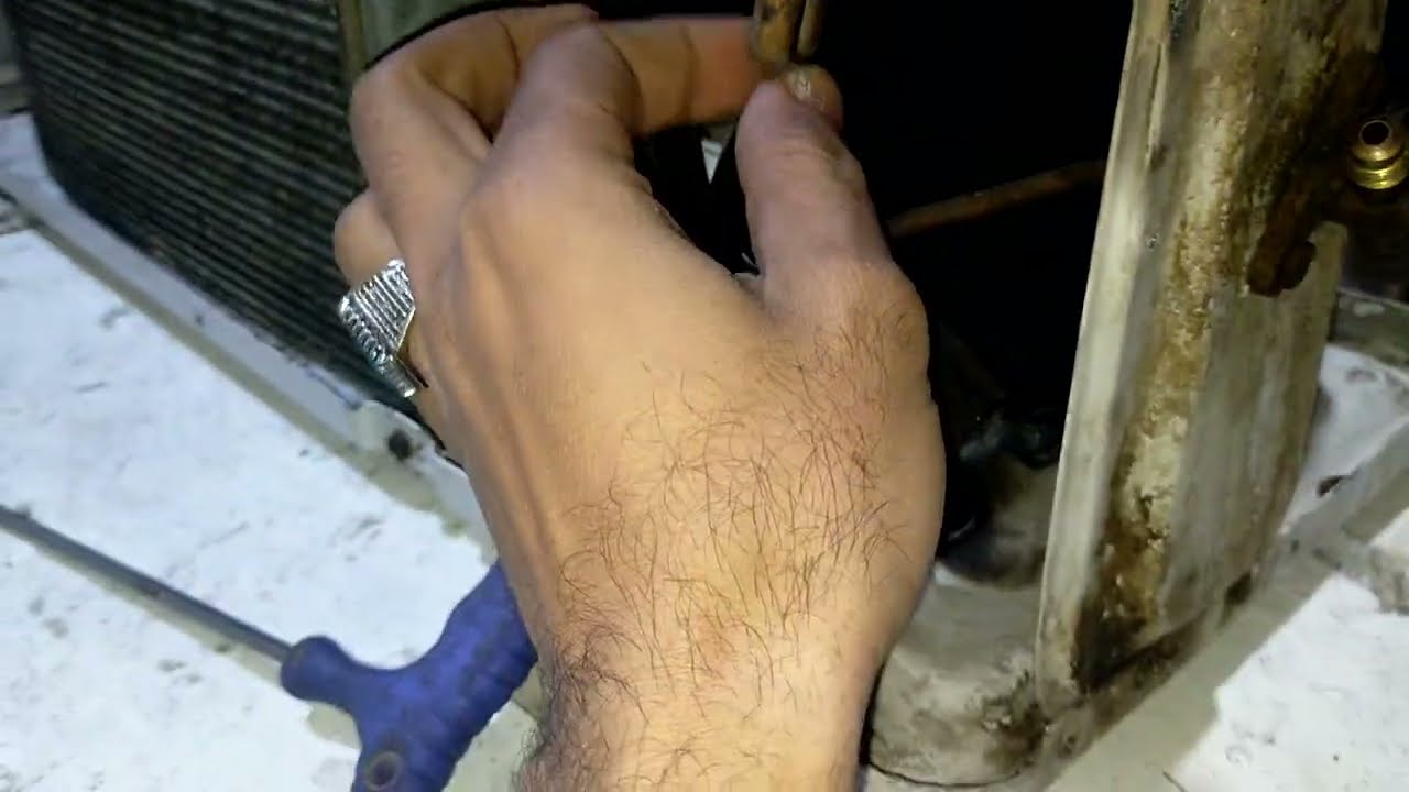 تغيير كابلري المكيف/ سدد كابلري التكييف/ التكييف لا يبرد