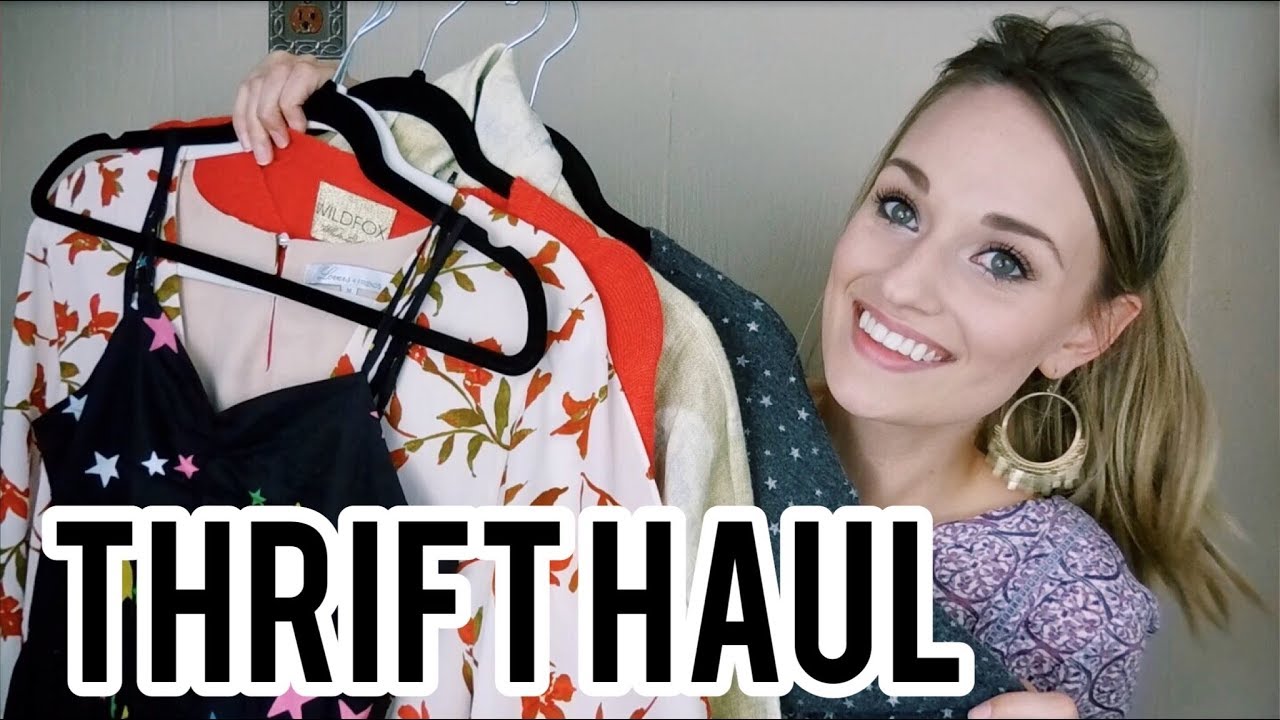 HUGE Cumulative Thrift Haul - Madewell, Anthro, Free People, and More!