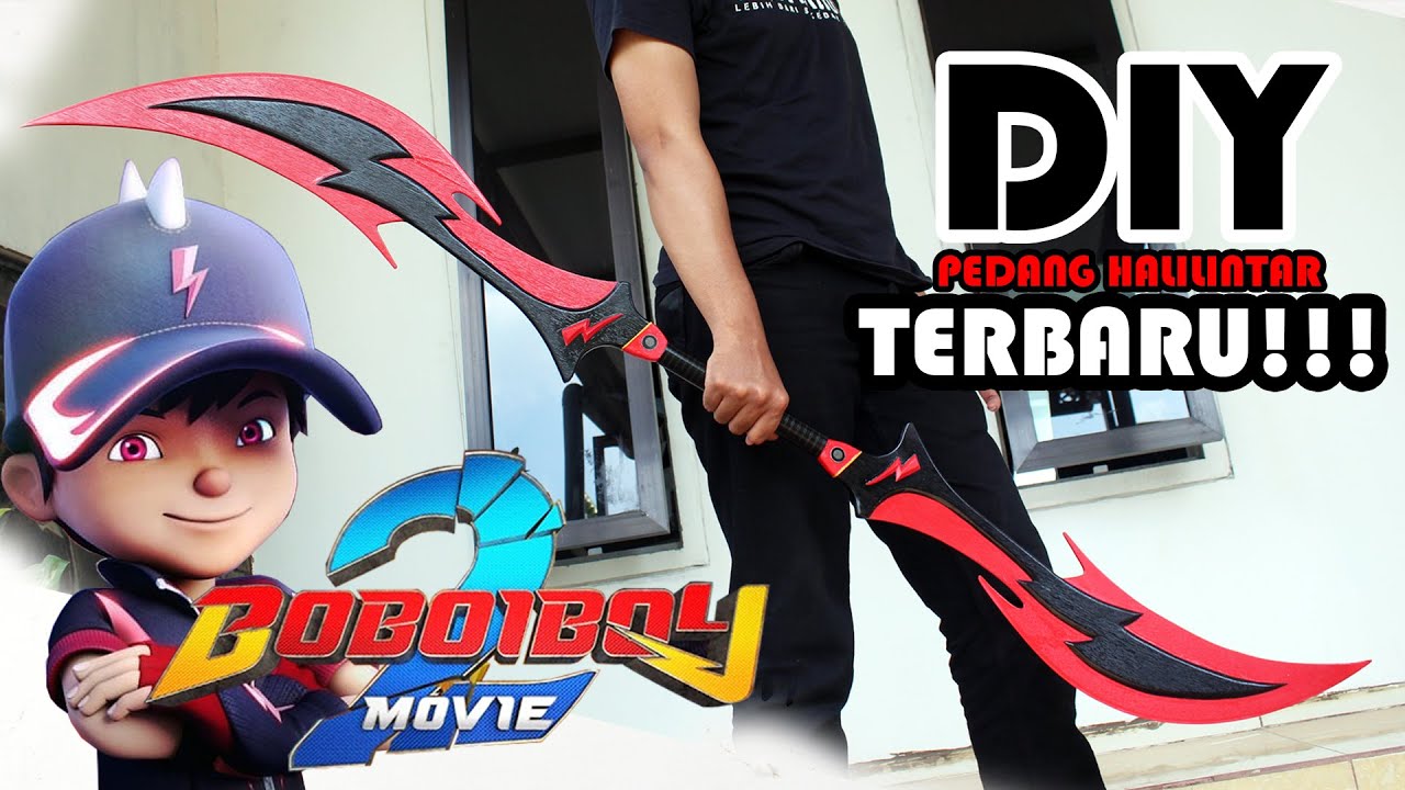 BOBOIBOY HALILINTAR Pedang Halilintar BoBoiBoy Movie 2 DIY