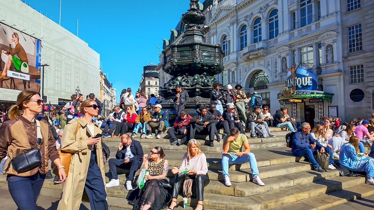London&rsquo;s West End in 100 Minutes! 4K HDR Virtual London Walk Tour 2026