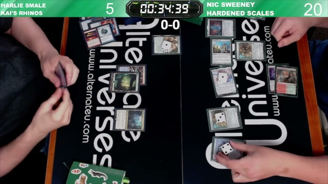 MTG Modern: Crashing Footfalls vs Hardened Scales