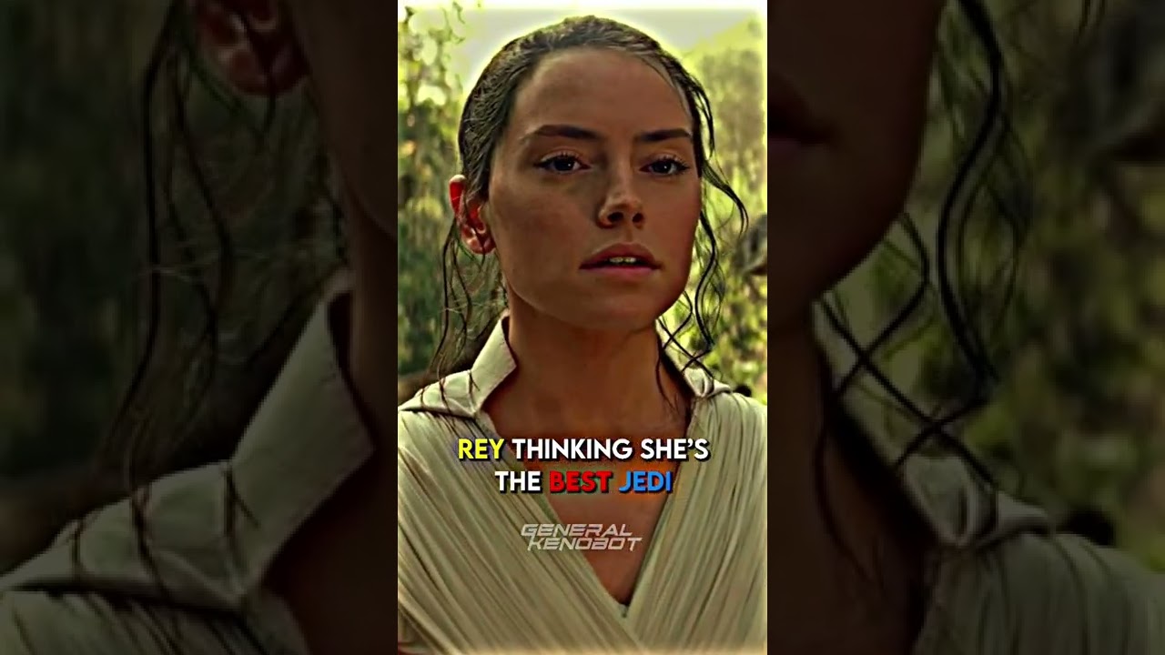 Rey thinking she&rsquo;s the BEST Jedi&hellip; 💀