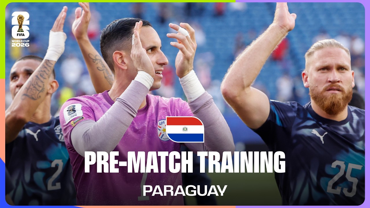 Paraguay Train Before France | FIFA World Cup 2026&trade;