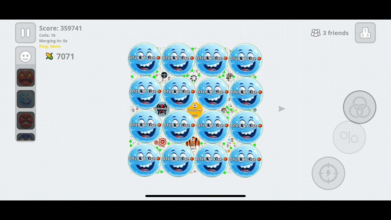DTLB | Agar.io mobile Live 🍅 | ALL REGIONS