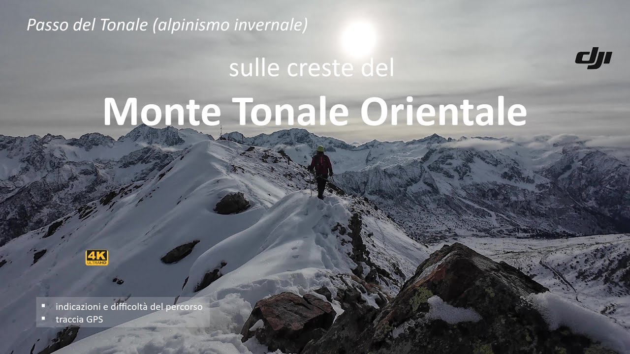sulle creste del Tonale Orientale, Passo del Tonale (alpinismo invernale)