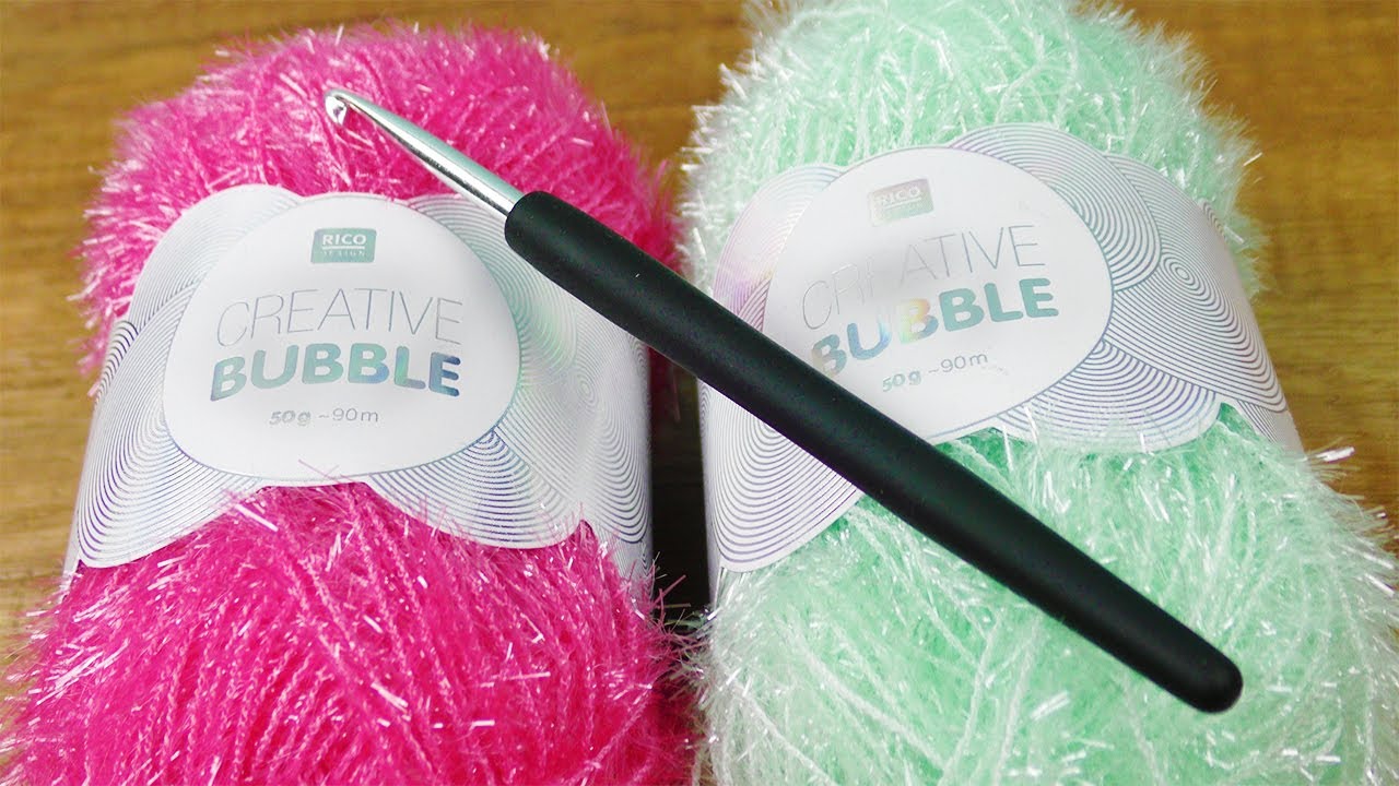 Creativ Bubble im Live Test! Garn für Spülschwämme | Häkel Idee für den Sommer