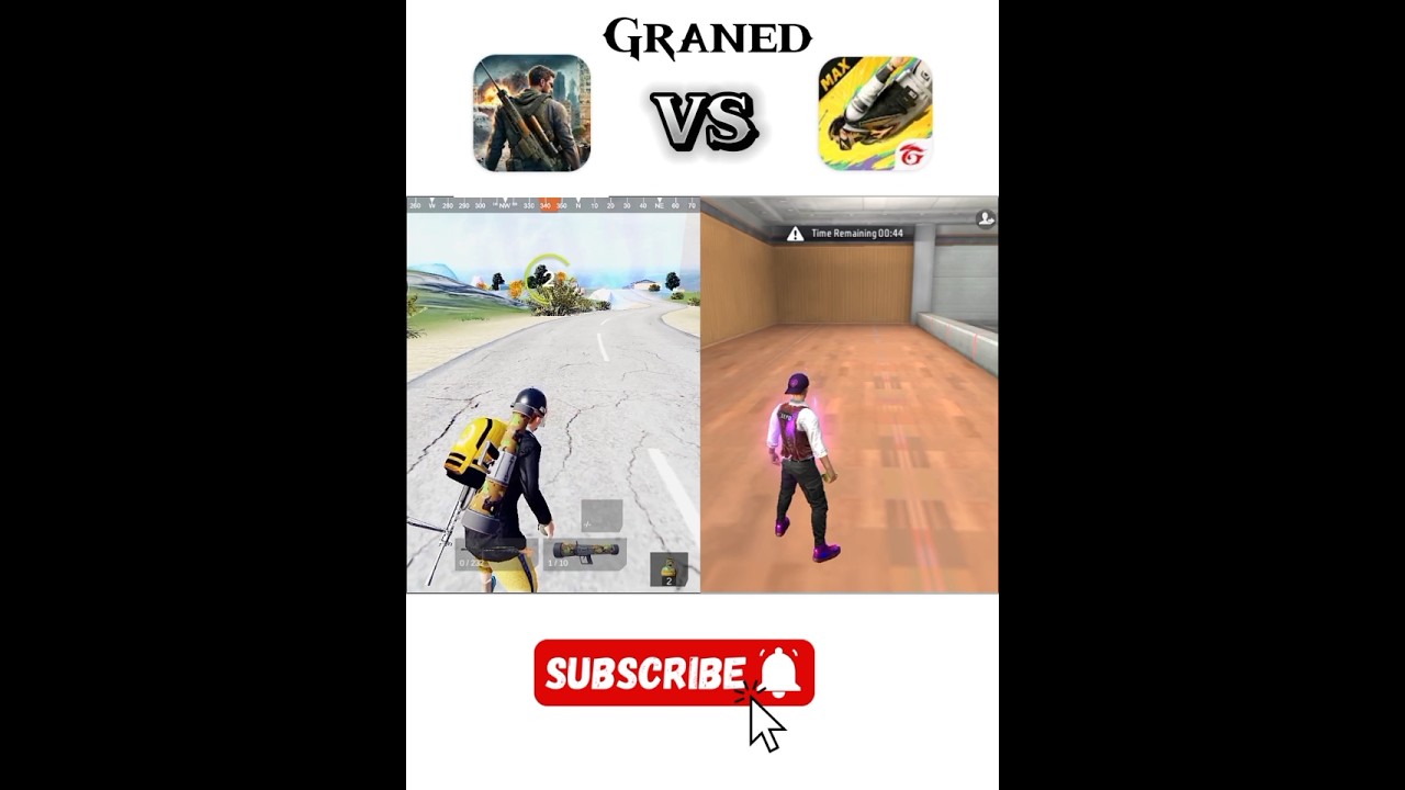 FREE FIRE vs SURVIVAL UNKNOWN 🔥 || The Ultimate Battle Royale Comparison