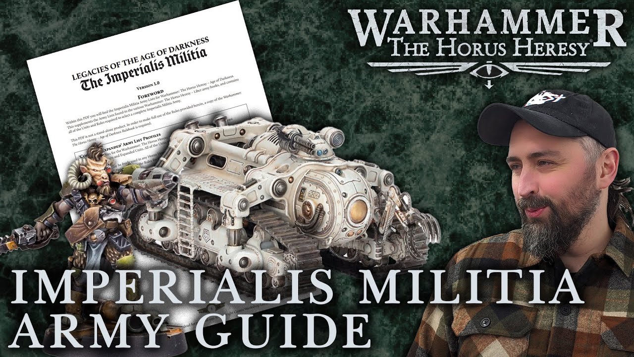 Horus Heresy 3.0 IMPERIALIS MILITIA Army Guide - Squats, Beastmen, Zombie Hordes and so much more