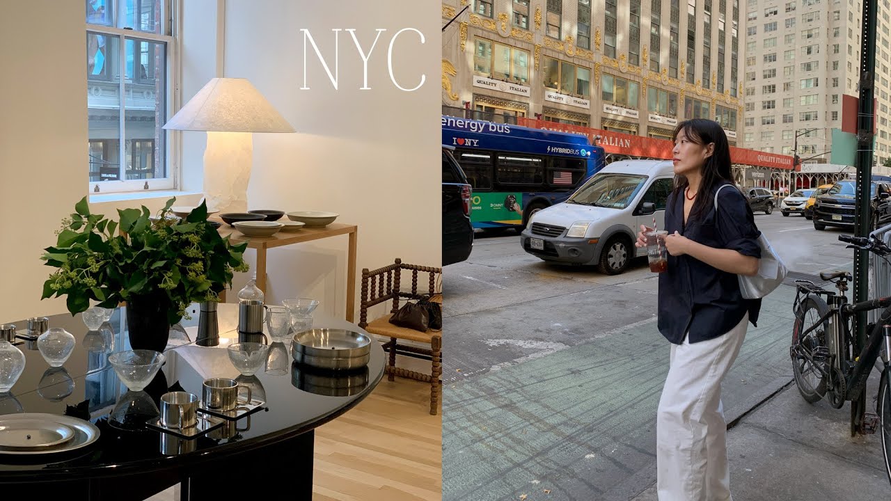 busy days in nyc. 뉴욕에 사는 프리랜서의 일주일! 바빠도 맛있는건 절대 포기 못하는 사람. 멋진 숍도 발견하고 나이키 쇼도 가는 9월의 일상 모음집