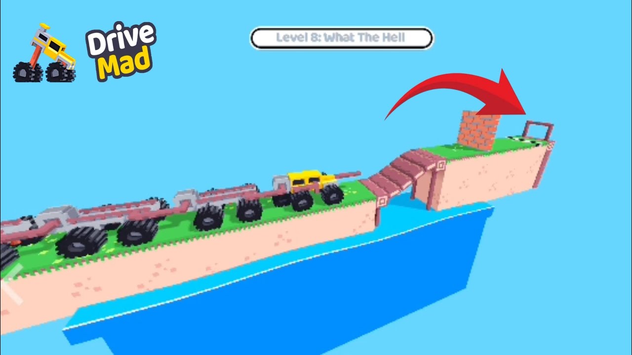 Drive Mad All Crazy Cars Levels Fancade Gameplay Walkthrough Android  EPN 8