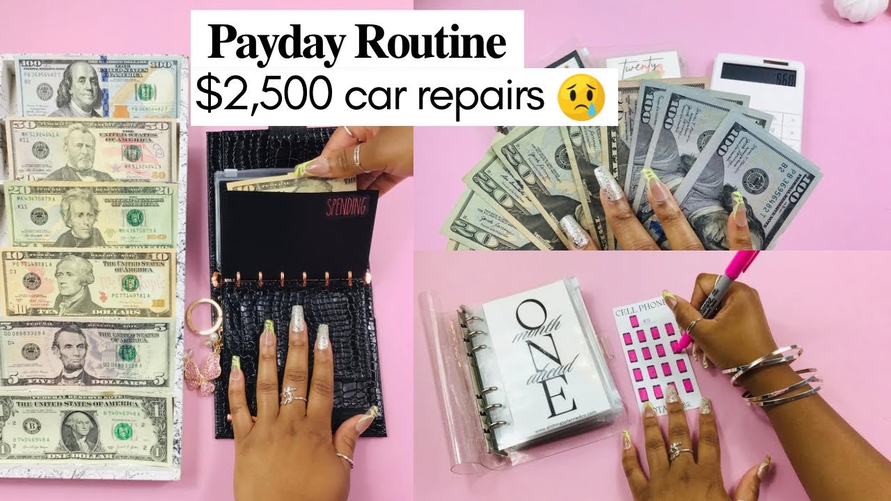 LOW CASH ENVELOPE STUFFING 2024 | Paycheck Cash Stuffing | SAVINGS CHALLENGE STUFFING | December #2