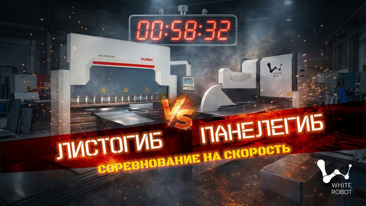 Битва станков. Панелегиб против листогиба. Запуск автоматического панелегиба на заводе в Волгограде.