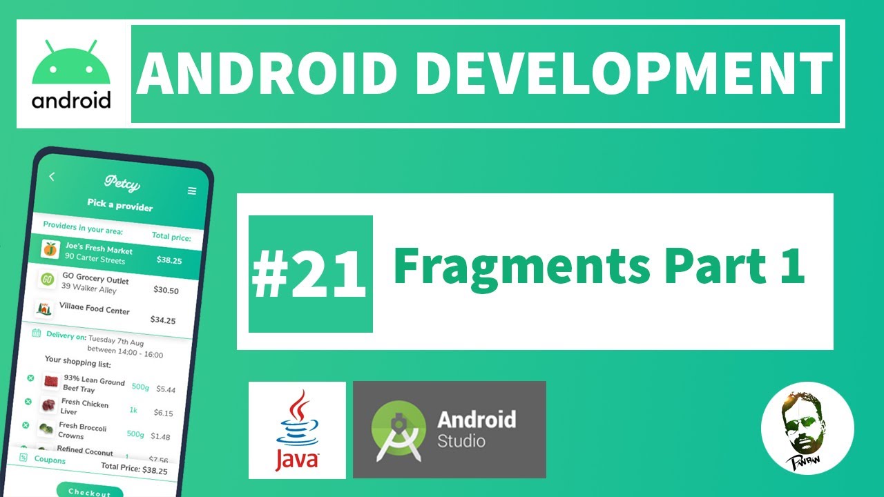 [2021] #21 Фрагменты и ListView Часть 1 | Сессия 3 | Программирование для Android с Раной Вакасом...