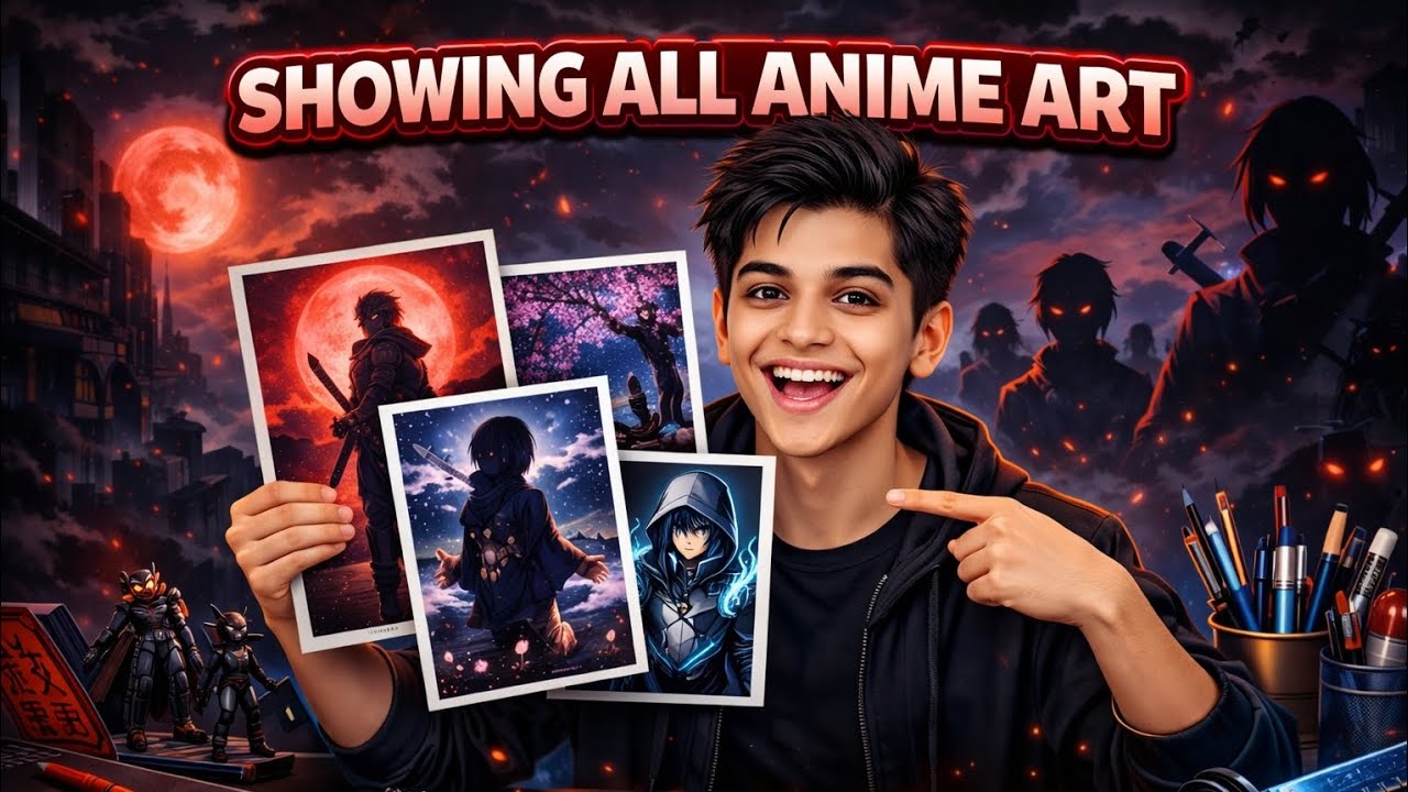 💥 Showing my all anime arts #art #viral #animearts #trend #trending 