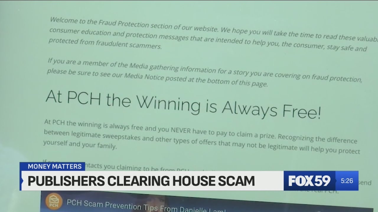 Money Matters: Publishers Clearing House scam still claiming victims