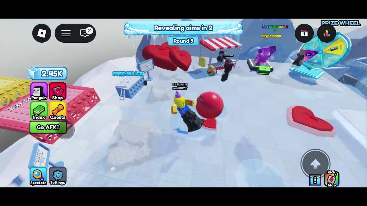 Playing knockout!