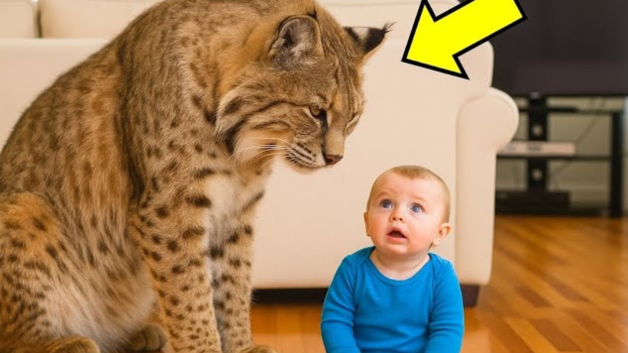 Il A Essayé D'enlacer Le Lynx Géant Rescapé - Mais Ce Qui S'est Passé Ensuite Était Inattendu !