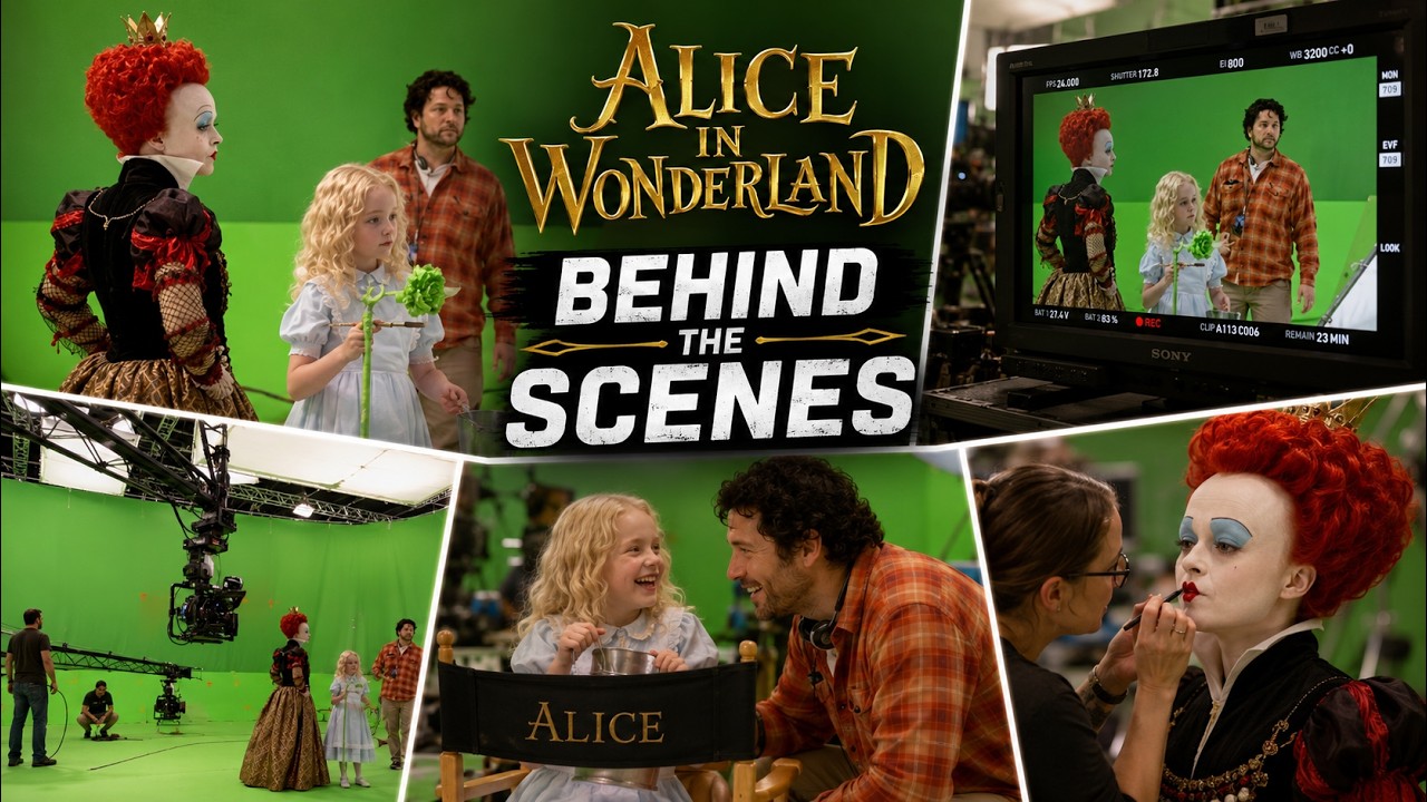 Alice In Wonderland: Broll Part 2 of 2 | ScreenSlam