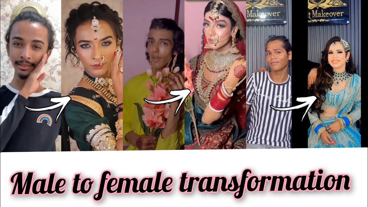 crossdresser tv ,male to female movie , transformation male to female mekup transformation