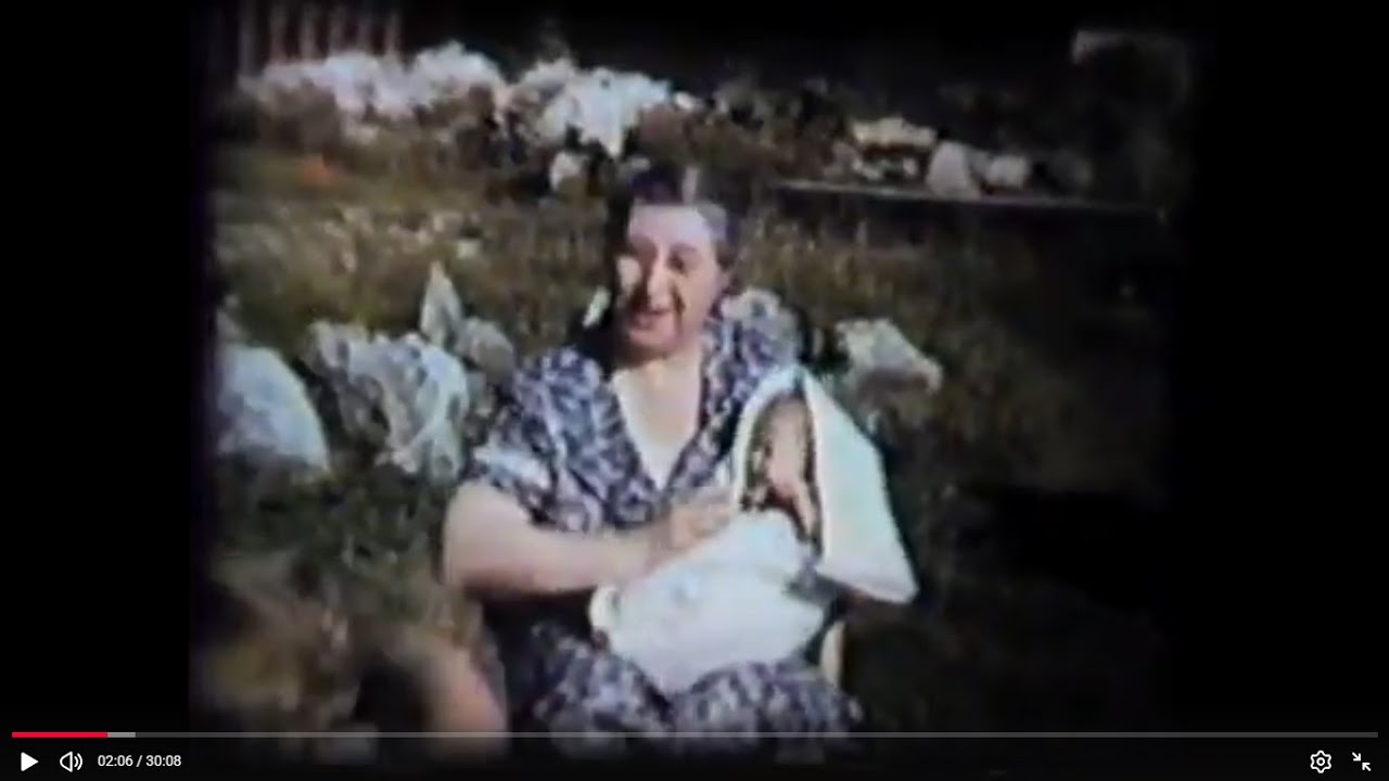 1956-1957 Home Videos (See Description for timed clips)