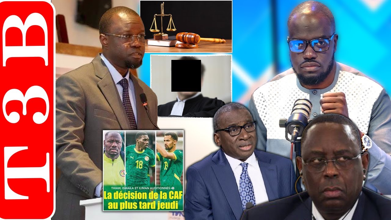 🛑La decision de la CAF attendue demain, Sonko pointe du doigt la justice, Sidiki Kaba...