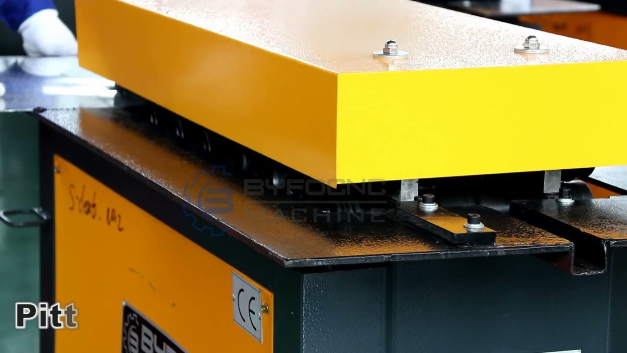 HVAC Duct Lock Forming Machine