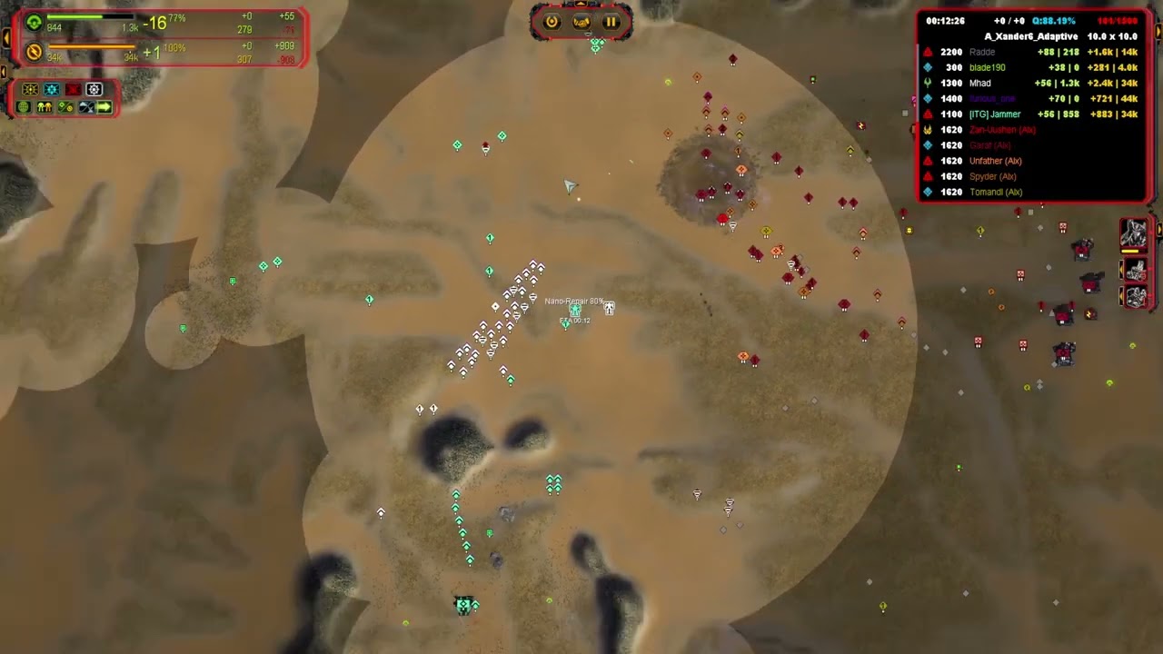 Trying to be aggressive with Mhad vs M28 Ai