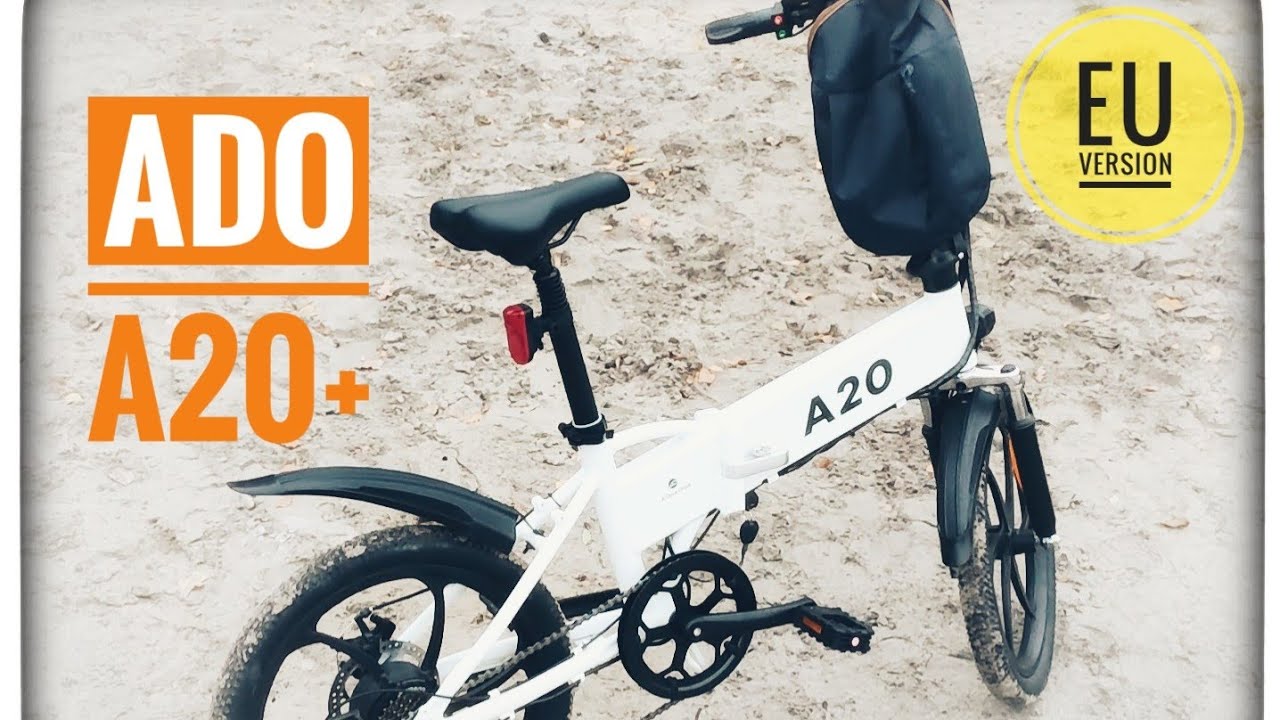 ADO A20+EU Version wersja europejska z silnikiem 250W prędkość max.25 km/h idealny ebike dla kobiety