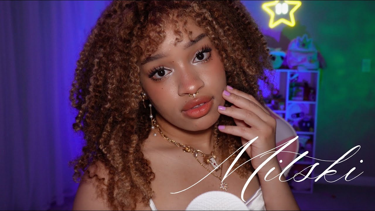 ASMR 🤍 Softly Singing You Mitski Songs to Sleep + Hand Movements