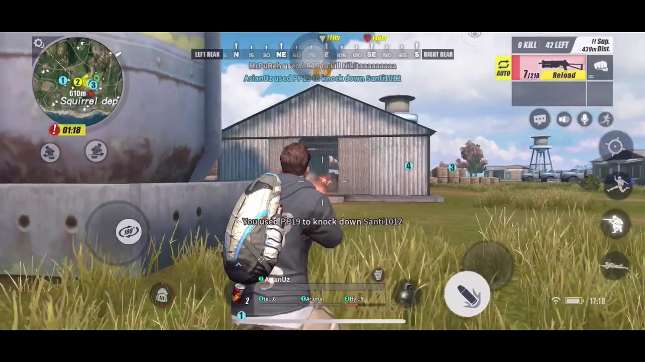 Rule&rsquo;s of survival IOS gameplay