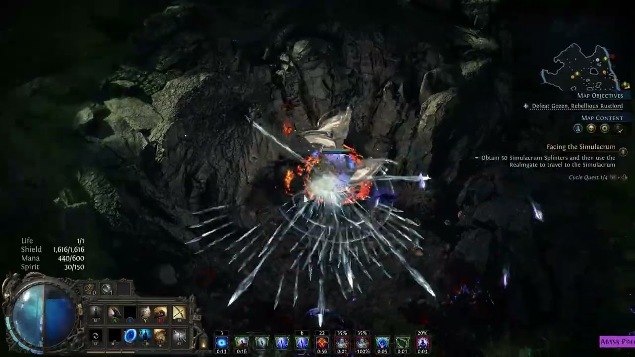 Reverse Chill Ice Shot Stormweaver Showcase