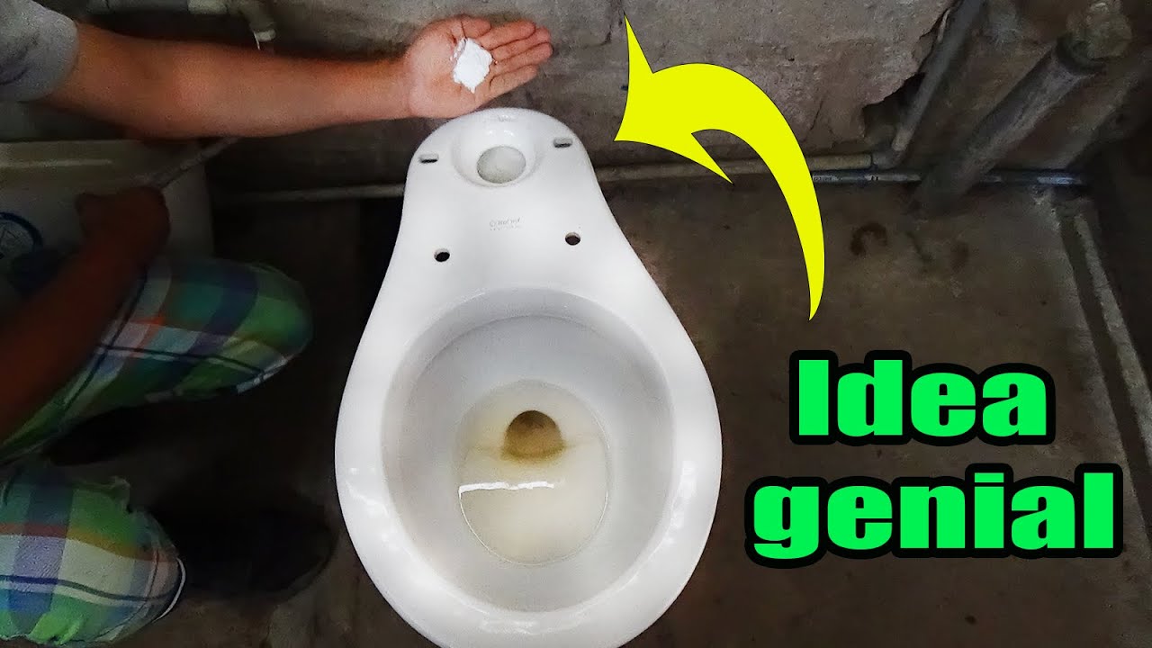 !Si tu inodoro  pierde fuerza en la descarga de agua hacia la taza! Aquí esta la solución