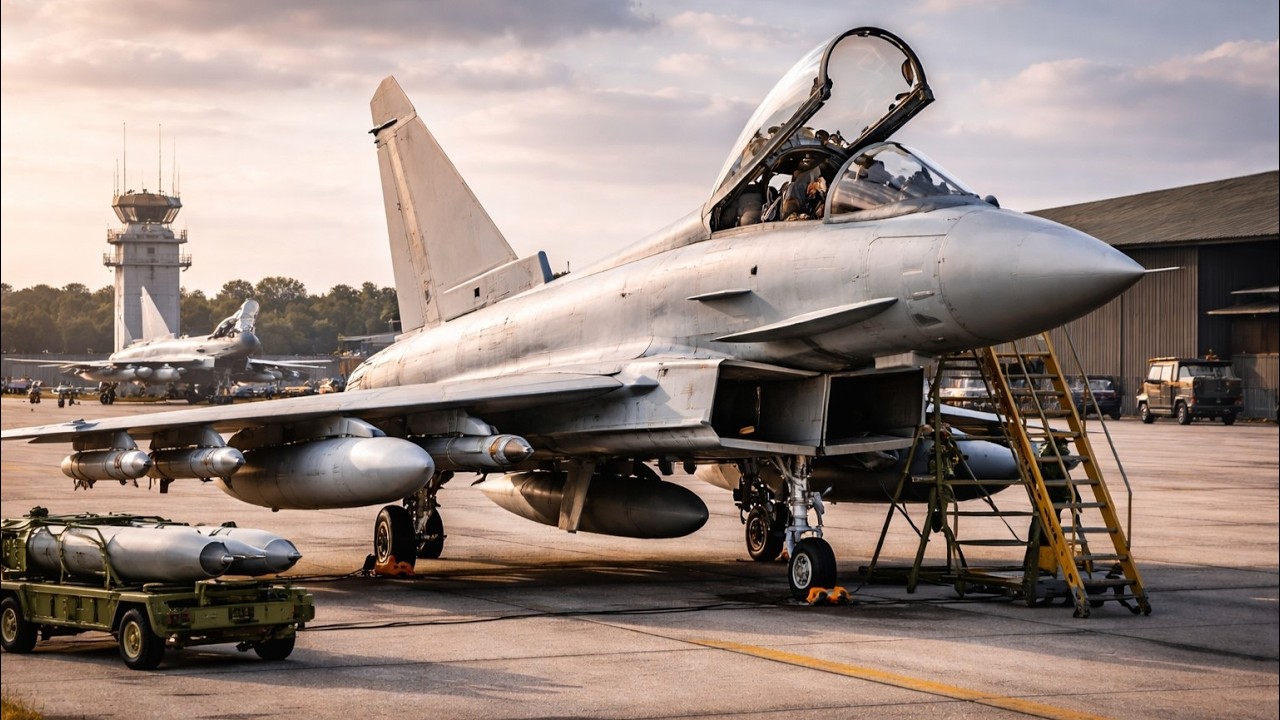 Правда о Eurofighter Typhoon: не стелс-самолет, но все же один из самых смертоносных истребителей.