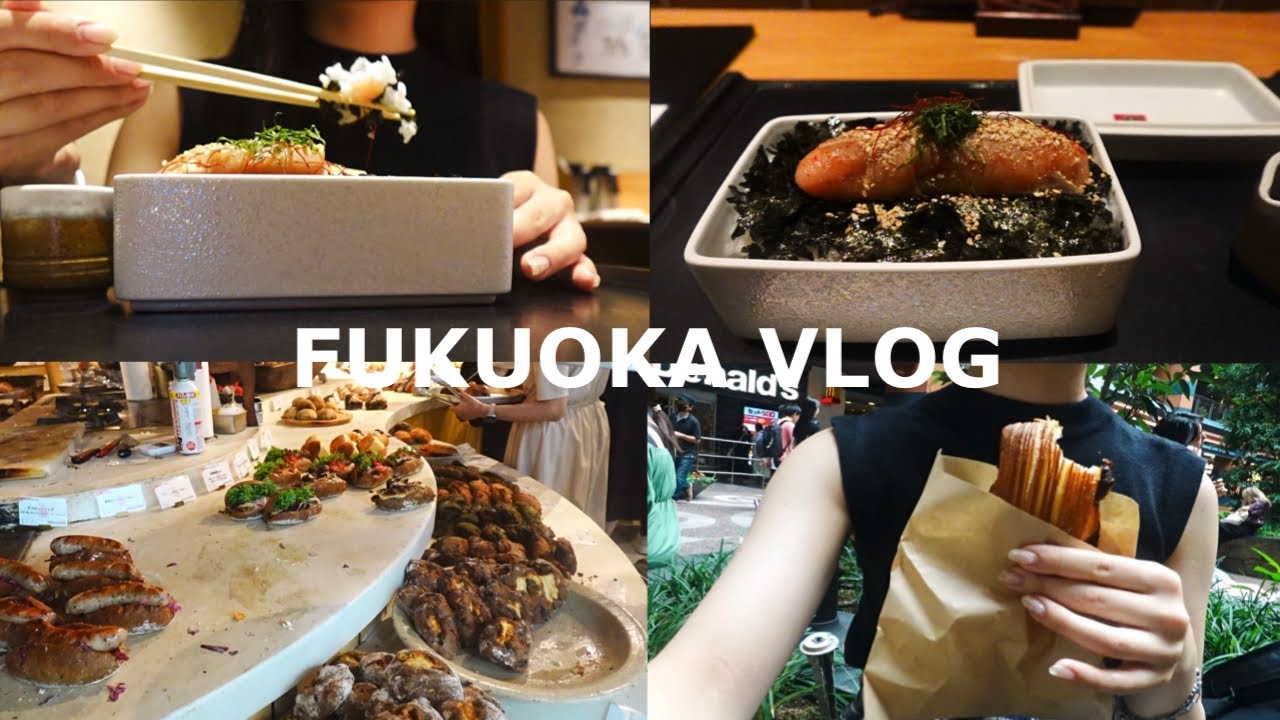 大学生vlog) 福岡1人旅🥖ゼミ合宿| 大学| 友達とランチ| 卒論🎓