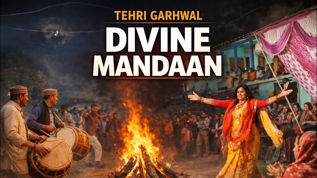 भगवती माता और कैलापीर देवता का दिव्य नृत्य |Garhwali Devi Devta Mandan |Part-1| 