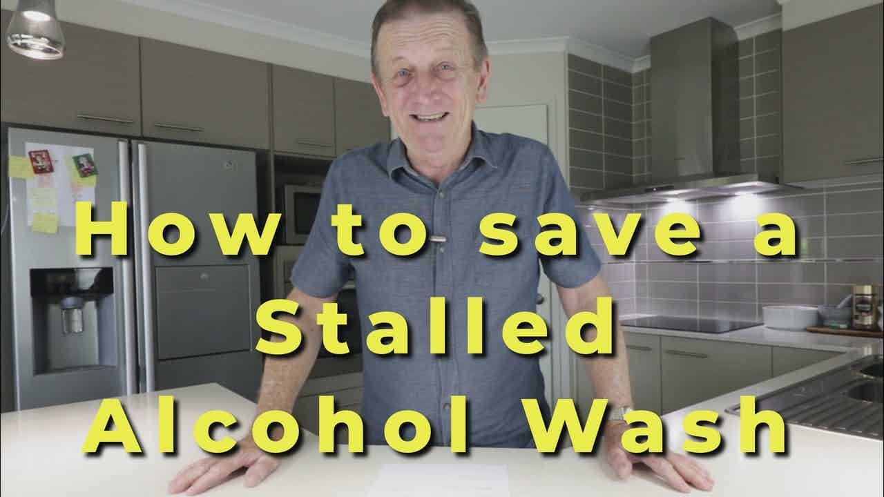 How to recover a Stalled Alcohol Wash