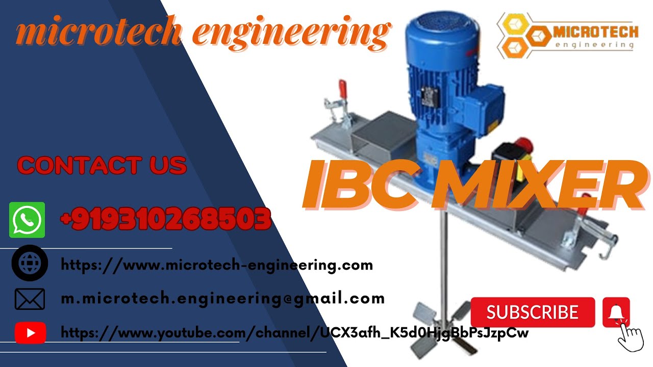 ibc mixer, drum mixer, barrel mixer, solvent mixer, tank mixer, turbine mixer, agitator mixer
