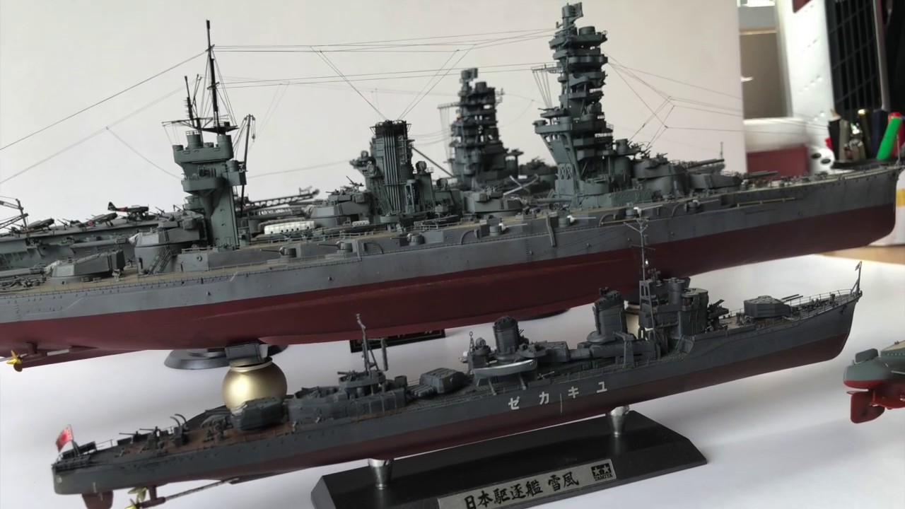 IJN Ise 伊势 1/350 Fujimi build log part 2 of 2