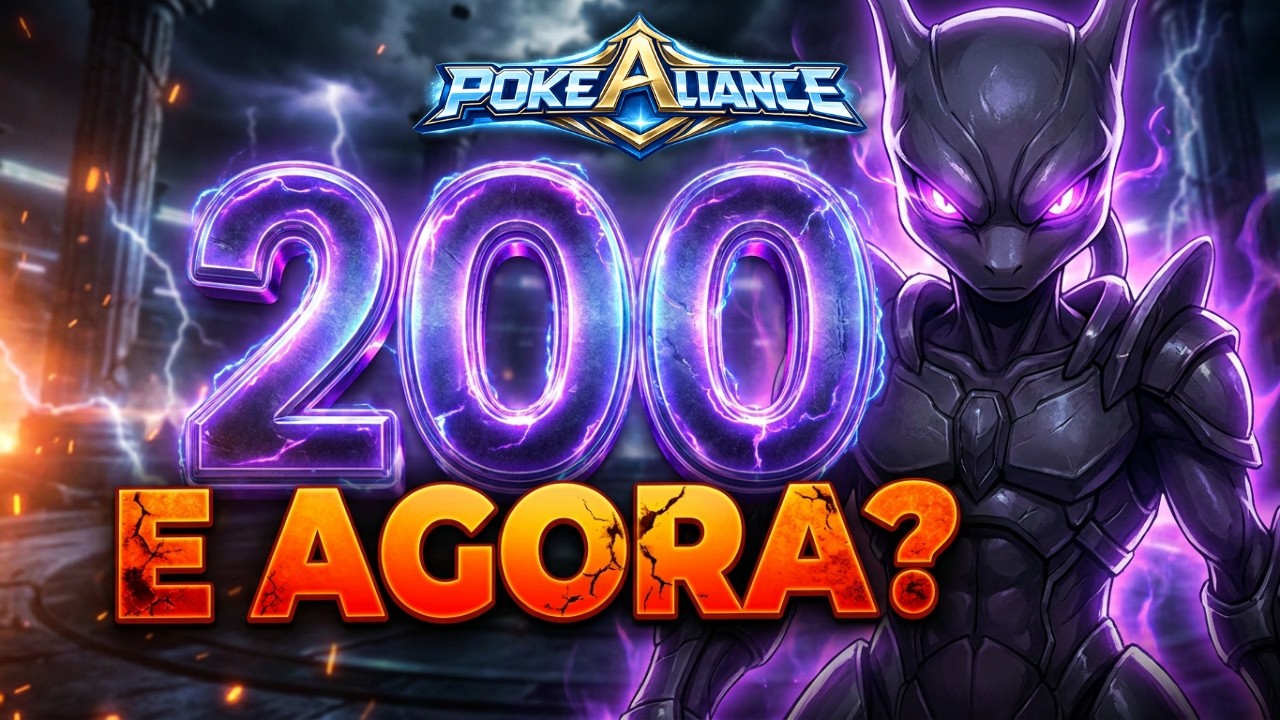LEVEL 200! E AGORA? O QUE FAZER NO POKEALLIANCE PKA POKEMON
