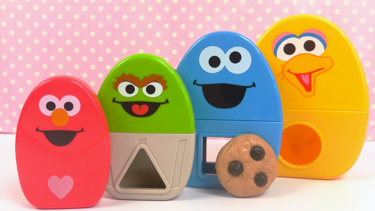 Apprendre les couleurs avec Elmo et Macaron le Glouton