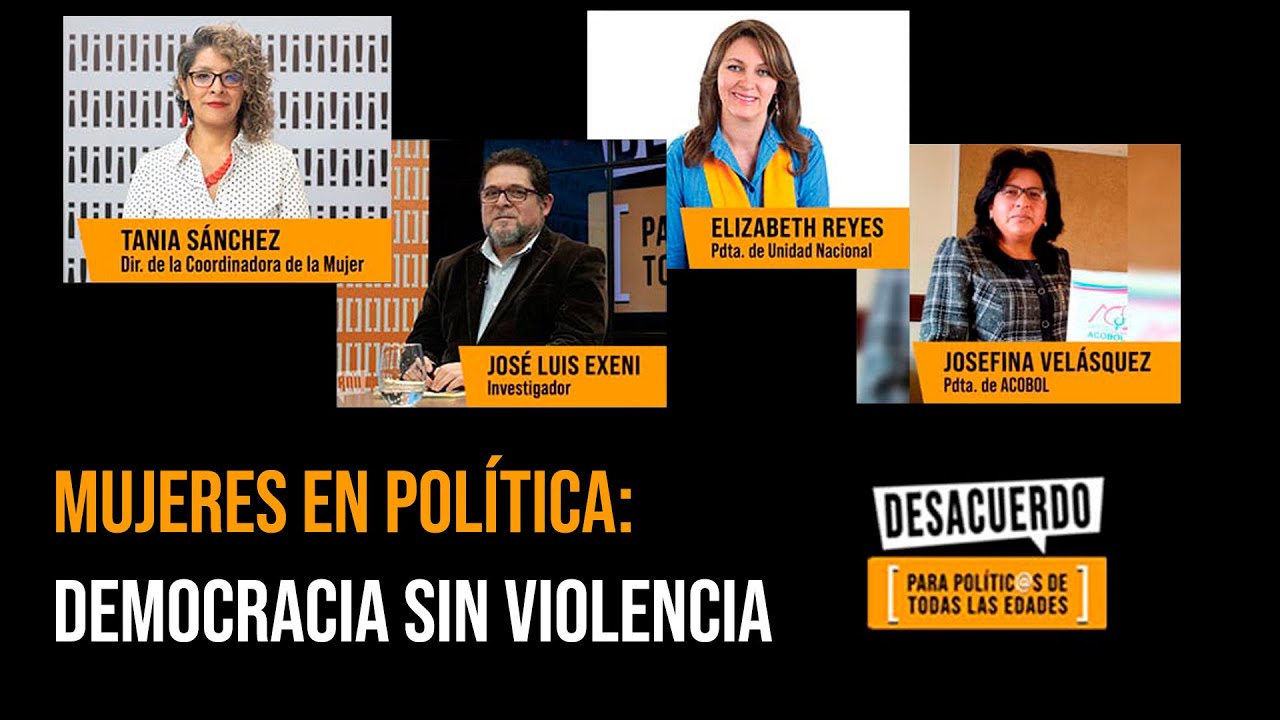 MUJERES EN POLÍTICA: DEMOCRACIA SIN VIOLENCIA (Programa 91)