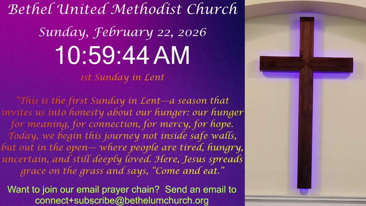 Bethel United Methodist Church - Chewsville, MD. Live Stream