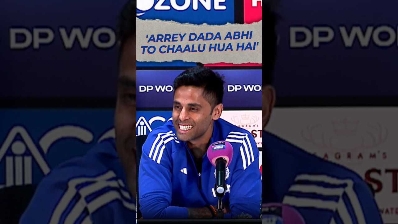 Suryakumar Yadav at his cheeky best in the press conference before Pakistan match